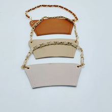 Cargar imagen en el visor de la galería, Portavaso para termo reutilizable con cadena de viaje ecológica para bebidas, funda para botella de café, soporte para taza de cuero PU MOD CADENA CHICA MANGA