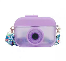 Cargar imagen en el visor de la galería, Botella de agua de plástico con pajita para niños, tetera con cámara, portátil, anticaída, para exteriores, 400ml MOD 2101