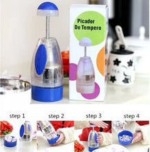 Cargar imagen en el visor de la galería, Picadora de acero inoxidable multifunción, herramientas de cocina para cortar cebolla y verduras MOD GH-5224