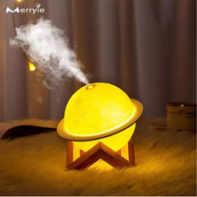 Cargar imagen en el visor de la galería, Purificador de niebla con USB, lámpara de Luna y Estrella, difusor de Aroma ultrasónico de aceites esenciales, humidificador de aire completo para el hogar y la habitación mod JSQ334 - mychinashop.com