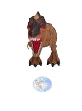 Cargar imagen en el visor de la galería, Juguete eléctrico Rex de gran tamaño para caminar, pulverizador para poner huevos, Robot de dinosaurio con sonido ligero, modelo mecánico de dinosaurios, Juguetes MOD 818