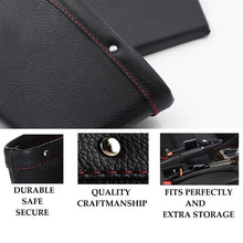 Cargar imagen en el visor de la galería, AUTOYOUTH asiento bolsillo coche Gap Filler consola Caddy Catcher artículo PU cuero caja de almacenamiento de coche lateral de asiento bolsillo ZH-11 - mychinashop.com