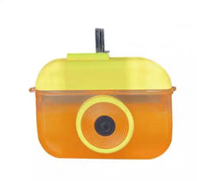 Cargar imagen en el visor de la galería, Botella de agua de plástico con pajita para niños, tetera con cámara, portátil, anticaída, para exteriores, 400ml MOD 2101