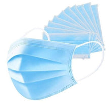 Cargar imagen en el visor de la galería, Caja de 50 Pz. De Cubrebocas tricapa termo sellado