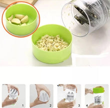 Cargar imagen en el visor de la galería, Picadora de acero inoxidable multifunción, herramientas de cocina para cortar cebolla y verduras MOD GH-5224