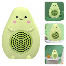 Cargar imagen en el visor de la galería, Altavoz Bluetooth con aguacate y carga USB, minialtavoz portátil MOD ZE-336