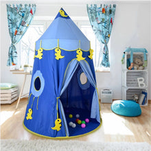 Cargar imagen en el visor de la galería, Tienda de campaña castillo COLOR ROSA REFORZADA para interiores y exteriores reforzado para niños, casa de Juegos de Princesa para bebés, tipi de juego portátil para niños y niñas, cabaña divertida, sala de zona interesante MOD 10582-1
