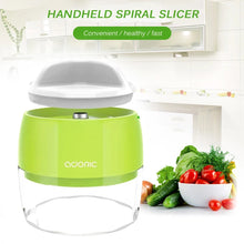 Cargar imagen en el visor de la galería, Rallador de zanahoria y pepino ABS, cortador de hojas en espiral, cortadora de fruta en espiral, herramienta para ensalada, fideos de calabacín, máquina de espagueti MOD GH6400
