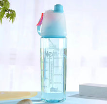 Cargar imagen en el visor de la galería, Botella de agua deportiva en aerosol de 400 ML / 600 ML hervidor de agua sin BPA a prueba de fugas senderismo botellas portátiles bicicleta ciclismo botellas para beber agitador Pour MOD 2117