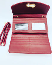 Cargar imagen en el visor de la galería, CARTERA PARA DAMA MOD AP-06 café