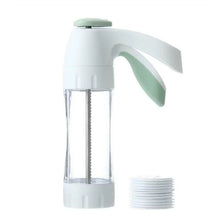 Cargar imagen en el visor de la galería, Pistola de decoración de galletas de plástico, prensa para galletas, conjunto de utensilios de horneado para repostería, molde de paja MOD GH5219