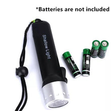 Cargar imagen en el visor de la galería, Lámpara sumergible buseo waterprof Mod L-9 1 Pza de alta calidad bajo el agua 1200LM XM-L T6 LED linterna de buceo lámpara de antorcha a prueba de agua - mychinashop.com