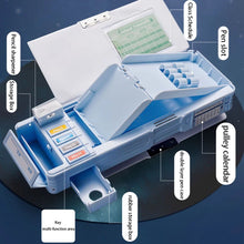 Cargar imagen en el visor de la galería, Estuche de lápices deformado, caja de almacenamiento de papelería escolar, estuche de lápices de plástico de dibujos animados, suministros escolares para niños, regalos para estudiantes MOD 7068