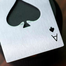 Cargar imagen en el visor de la galería, Abrebotellas de acero inoxidable, abridor de botellas de cerveza, cartas de juego de póker escarpines de Soda, herramientas de Bar,DESTAPADOR NIPES