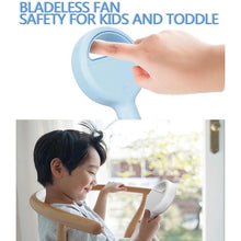 Cargar imagen en el visor de la galería, Ventilador 360° con tres velocidades color rosa - mychinashop.com