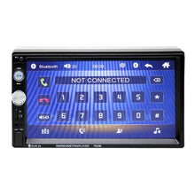 Cargar imagen en el visor de la galería, Auto estéreo car multimedia player 7018B autorradio 2 din 7 cámara integrada de reversa "Pantalla táctil audio estéreo bluetooth soporte fm control de cámara - mychinashop.com