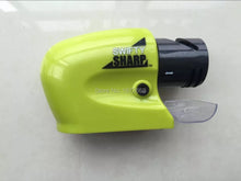 Cargar imagen en el visor de la galería, Afilador de cuchillos eléctrico multifunción, herramientas para el hogar, afilador de cuchillas inalámbrico y motorizado, sistema de piedras de afilar MOD 681100