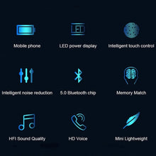 Cargar imagen en el visor de la galería, Auriculares inalámbricos F9 TWS con Bluetooth, dispositivo de audio estéreo con cancelación de ruido, con estuche de carga de 2000mAh, fuente de alimentación móvil, novedad MOD F9