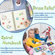 Cargar imagen en el visor de la galería, Cuadernos de dibujos animados Kawaii A5 para niños, juguetes antiestrés, alivio sensorial, descompresión, juguete blando para apretar pop it MOD 8657