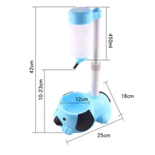 Cargar imagen en el visor de la galería, Botella de agua para colgar, bebedero de mascotas automático, dispensador de alimentación para cachorros, bebedero para mascotas, bebedero para perros y gatos mod TAZÓN DE MASCOTA - mychinashop.com
