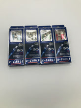 Cargar imagen en el visor de la galería, Cargador 360 con tres entradas con iman y luz led rítmico MOD W-016 varios colores - mychinashop.com