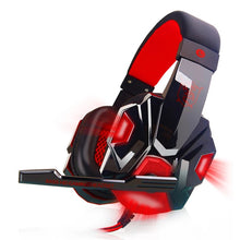 Cargar imagen en el visor de la galería, Diadema gamer Auriculares con cable para videojuegos, audífonos estéreo de graves profundos con cable y micrófono para videojuegos, tableta, teléfono, PC MOD PC 780 GAMING GEAR