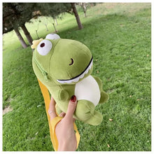 Cargar imagen en el visor de la galería, Mochila de peluche dinosaurio 878-A67