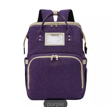 Cargar imagen en el visor de la galería, Pañalera con moises y porta biberón de alta calidad Mod 2083