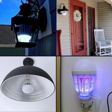 Cargar imagen en el visor de la galería, Foco para mosquitos 9W, lámpara antimosquitos 2 en 1, mata insectos, Bombilla, Mata moscas, insectos, luz nocturna para bebés MOD FOCO2