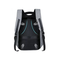Cargar imagen en el visor de la galería, Mochila antirrobo ECONOMICA en para ordenador portátil para hombre y mujer, mochila de viaje de gran capacidad con carga USB, bolsos de hombro escolares para estudiantes universitarios económica