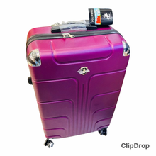 Cargar imagen en el visor de la galería, Maleta de viaje con ruedas para mujer, juego de equipaje rodante, bolsa de equipaje con ruedas, 3 pzs