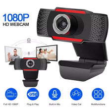 Cargar imagen en el visor de la galería, Cámara Web Digital HD 1080P para ordenador de escritorio, videocámara giratoria para transmisión en vivo, videollamada, conferencia, grabación, trabajo MOD C2108