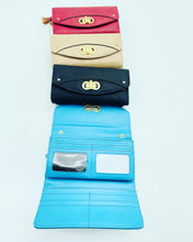 Cargar imagen en el visor de la galería, CARTERA PARA DAMA MOD AP-06 café