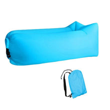Cargar imagen en el visor de la galería, Tumbona inflable LAY ZEE LOUNG para playa, saco de dormir ligero, hamaca de aire, sofá inflable rápido plegable para playa, Camping, viajes MOD JJP40