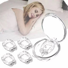 Cargar imagen en el visor de la galería, Pinza para dejar de roncar, bandeja para el cuidado de la Apnea, ayuda para dormir, elimina o alivia los ronquidos, cuidado de la salud, MOD QQ-021