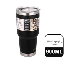 Cargar imagen en el visor de la galería, Taza de café de acero inoxidable Termo de viaje taza de agua copas de vaso vacío botella de cerveza Thermocup Garrafa Caneca térmica Inox Termo - mychinashop.com