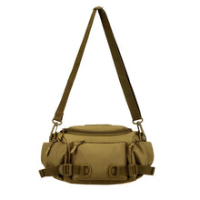 Cargar imagen en el visor de la galería, Canguro grande riñonera de nailon de alta calidad, bolso de hombro y pecho, multicapacidad, para viaje MOD 6023