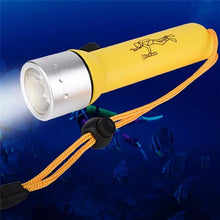 Cargar imagen en el visor de la galería, Lámpara sumergible buseo waterprof Mod L-9 1 Pza de alta calidad bajo el agua 1200LM XM-L T6 LED linterna de buceo lámpara de antorcha a prueba de agua - mychinashop.com