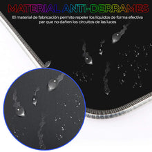 Cargar imagen en el visor de la galería, Tapete gamer para Mouse Pad Gamer Con Luz Led RGB Iluminado 90×40 CM MOD sin caja