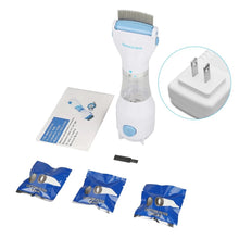 Cargar imagen en el visor de la galería, Peine eléctrico electrónico para eliminar pulgas, dispositivo para el cuidado de la salud de las mascotas, para quitar los ácaros, para eliminar los huevos MOD SE21-38