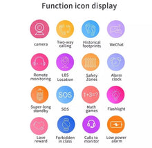 Cargar imagen en el visor de la galería, Reloj de pulsera inteligente y preciso para Android e IOS Dispositivo de pulsera con control remoto de llamada de emergencia y localización en tiempo Real para niños y estudiantes