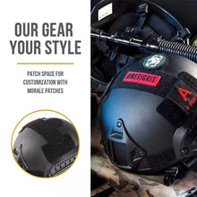 Cargar imagen en el visor de la galería, Cascos de seguridad para deportes, alta calidad, ultralivianos, Airsoft, ejército, militar, táctico, tiro, caza, protección para montar