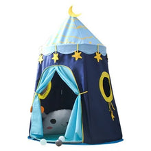 Cargar imagen en el visor de la galería, Tienda de campaña castillo COLOR ROSA REFORZADA para interiores y exteriores reforzado para niños, casa de Juegos de Princesa para bebés, tipi de juego portátil para niños y niñas, cabaña divertida, sala de zona interesante MOD 10582-1