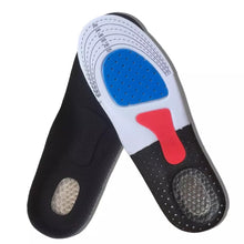 Cargar imagen en el visor de la galería, Plantillas de Gel de silicona deportivas para correr para pies Hombre Mujer Zapatos suela almohadilla ortopédica masajeador absorción de choque soporte de arco MOD GH1254