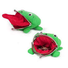 Cargar imagen en el visor de la galería, Cartera de rana bonita con dibujos animados para niños, monedero de Anime MOD 18112