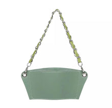 Cargar imagen en el visor de la galería, Portavaso para termo reutilizable con cadena de viaje ecológica para bebidas, funda para botella de café, soporte para taza de cuero PU MOD CADENA CHICA MANGA