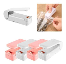 Cargar imagen en el visor de la galería, Mini Sellador Térmico de Bolsas, Máquina de Sellado de Saco Plástico, Portátil, Clip, Práctica, Utensilios de Cocina para Aperitivos MOD MJP-198
