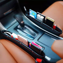 Cargar imagen en el visor de la galería, AUTOYOUTH asiento bolsillo coche Gap Filler consola Caddy Catcher artículo PU cuero caja de almacenamiento de coche lateral de asiento bolsillo ZH-11 - mychinashop.com