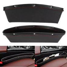 Cargar imagen en el visor de la galería, AUTOYOUTH asiento bolsillo coche Gap Filler consola Caddy Catcher artículo PU cuero caja de almacenamiento de coche lateral de asiento bolsillo ZH-11 - mychinashop.com