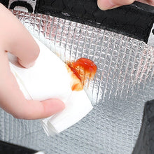 Cargar imagen en el visor de la galería, Fiambrera Bolsa de almuerzo con aislamiento térmico, Enfriador de alimentos, impermeable, Oxford, para pícnic, oficina, viaje, para desayuno MOD HB-711